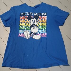 Mickey Mouse Blue T-Shirt